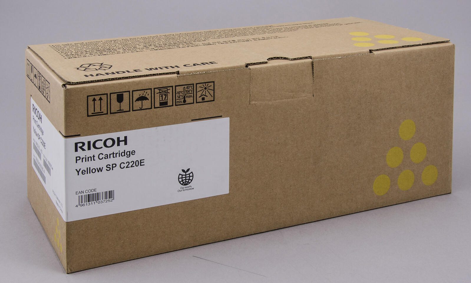 Ricoh Original Type SP C220E Toner gelb 2.000 Seiten (406106) für SP C240DN/SF Ricoh Original Type SP C220E Toner gelb 2.000 Seiten (406106) für SP C240DN/SF